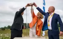 Zdjęcie do Sika Poland wmurowała kamień węgielny pod fabrykę...